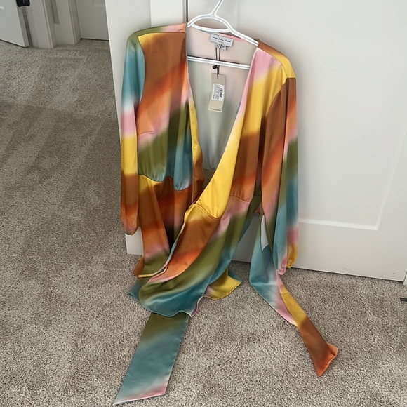 Never worn tie dye wrap dress by Never Fully Dressed (tags still on) - Picture 1 of 3